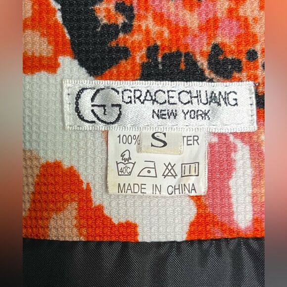 Vintage Grace Chuang Floral Blazer 🌺 Pockets 🌺 Lined 🌺 Small - Picture 6 of 8